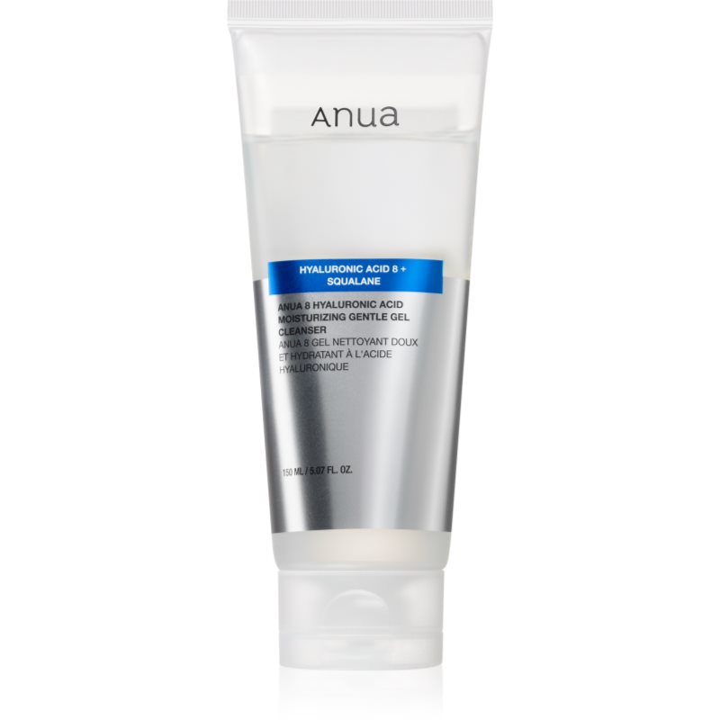 Anua Hyaluronic Acid 8 Moisturizing Gentle Gel Cleanser hydratační čisticí gel s kyselinou hyaluronovou 150 ml