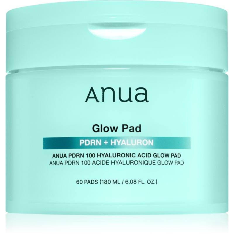 Anua Pdrn 100 Hyaluronic Acid Glow Pad Cuscinetti Tonificanti Per Idratare E Tendere La Pelle 60 Pz