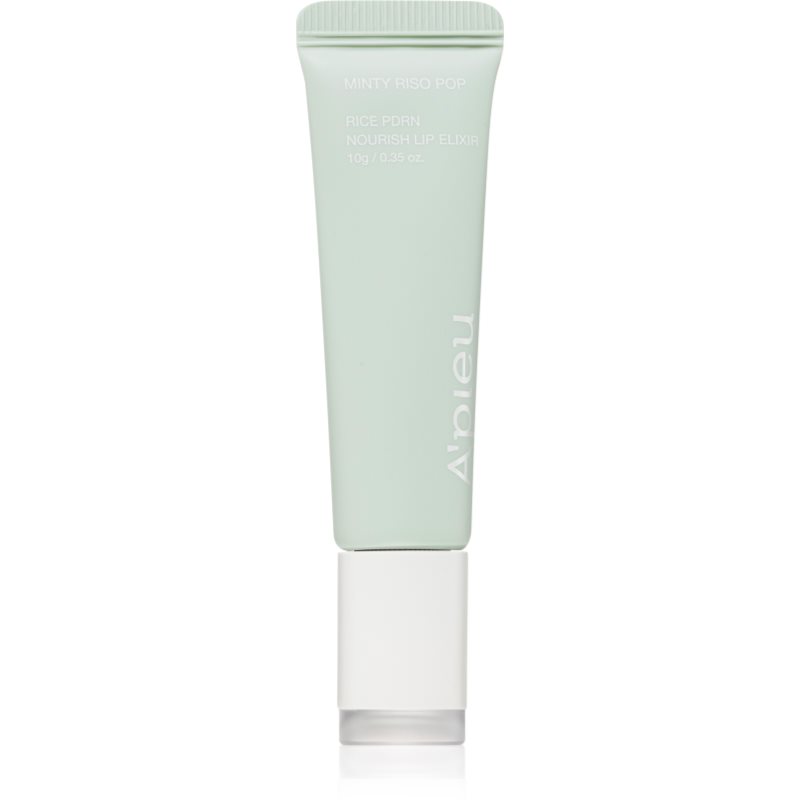 A’pieu Rice PDRN Nourish Lip Elixir tónovací balzám na rty s vyživujícím účinkem odstín 04 Ruby Veil Petal 10 g