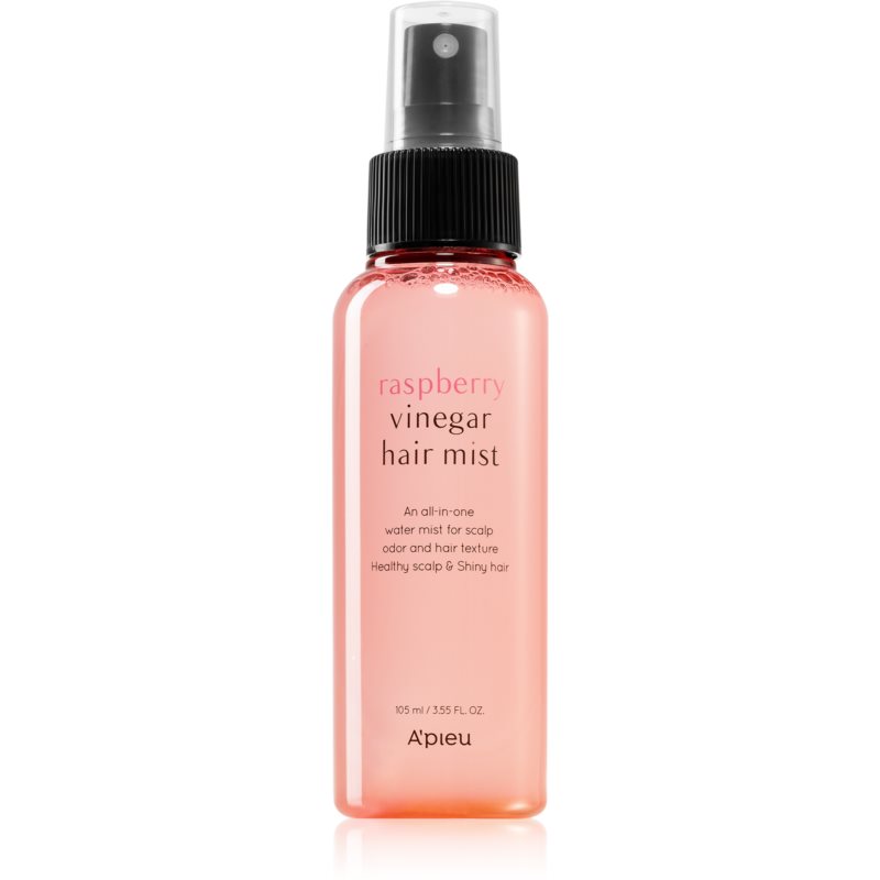 A’pieu Raspberry Vinegar keratinový sprej pro namáhané vlasy a vlasovou pokožku 105 ml