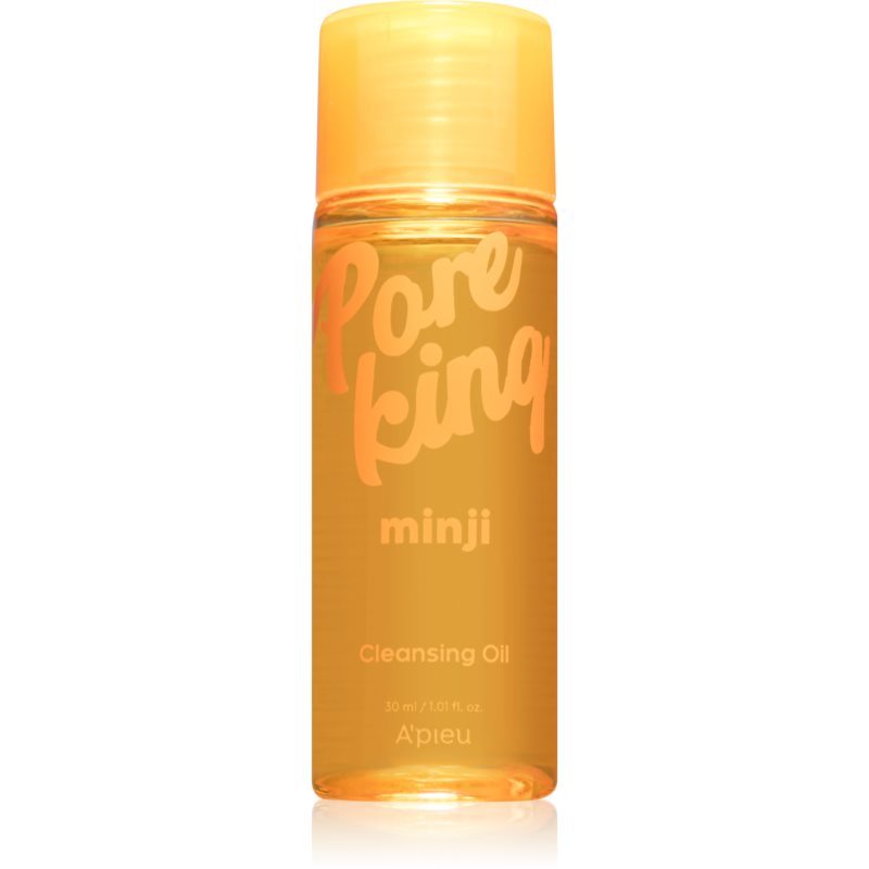 A’pieu Pore King Minji tisztító és sminklemosó olaj hidratálja a bőrt és minimalizálja a pórusokat 30 ml