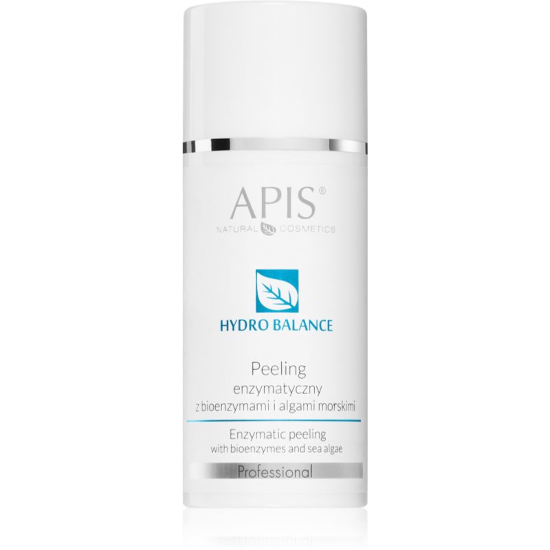 Apis Natural Cosmetics Hydro Balance Professional ферментний пілінг для чутливої сухої шкіри 100 мл