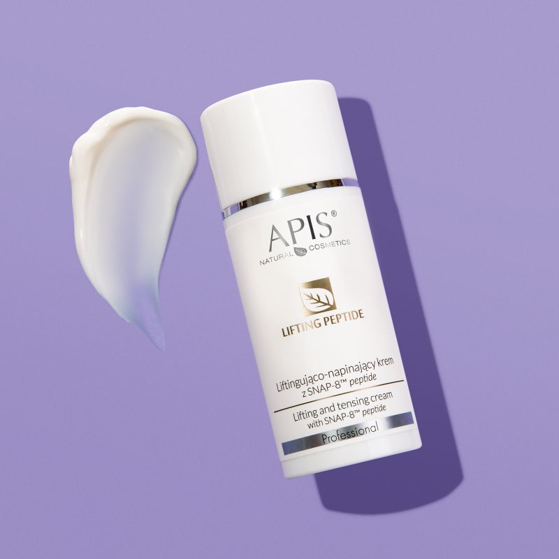Apis Natural Cosmetics Lifting Peptide SNAP-8™ Straffende und liftende Tagescreme für reife Haut 100 ml