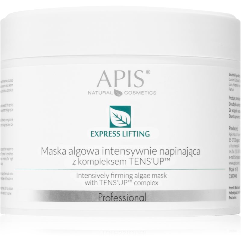 E-shop Apis Natural Cosmetics Express Lifting TENS UP™ complex vyživující a zpevňující maska pro zralou pleť 100 g