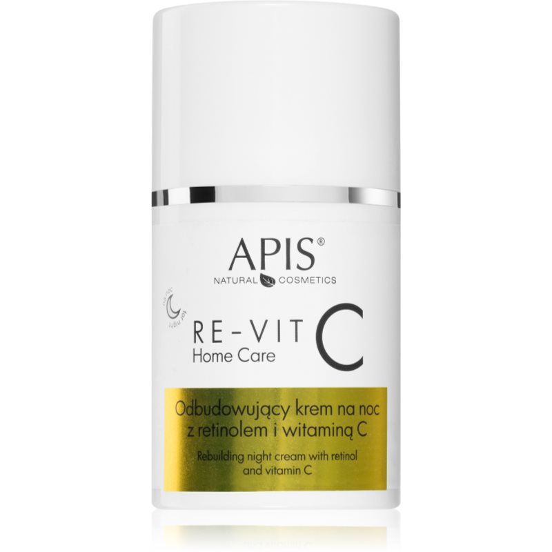 E-shop Apis Natural Cosmetics Re-Vit C Home Care hydratační noční krém proti vráskám 50 ml