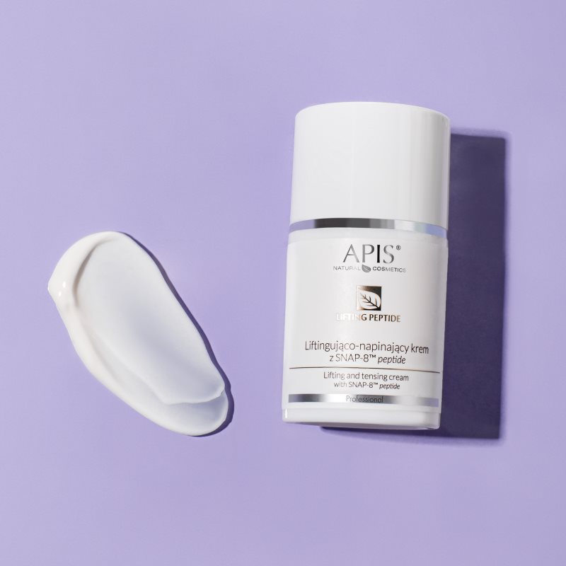 Apis Natural Cosmetics Lifting Peptide SNAP-8™ Straffende und liftende Tagescreme für reife Haut 50 ml