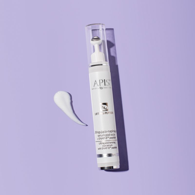 Apis Natural Cosmetics Lifting Peptide SNAP-8™ сироватка - ліфтинг для шкіри навколо очей з пептидами 10 мл