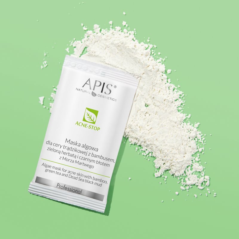 Apis Natural Cosmetics Acne-Stop Professional Cleansing And Smoothing Mask For Oily Acne-prone Skin 20 G