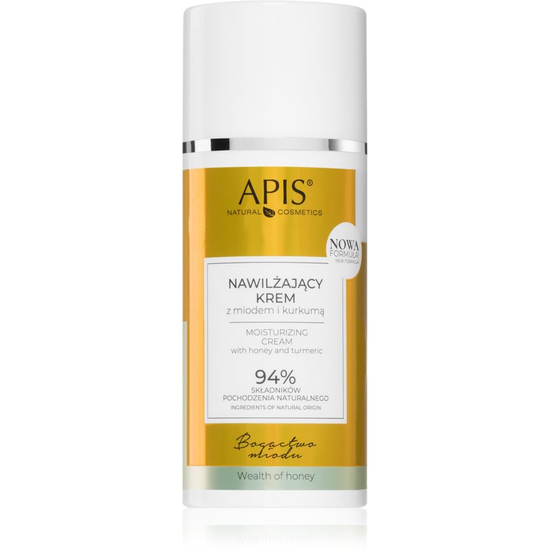 Apis Natural Cosmetics Wealth Of Honey Moisturising Cream For Sensitive And Dry Skin 100 Ml