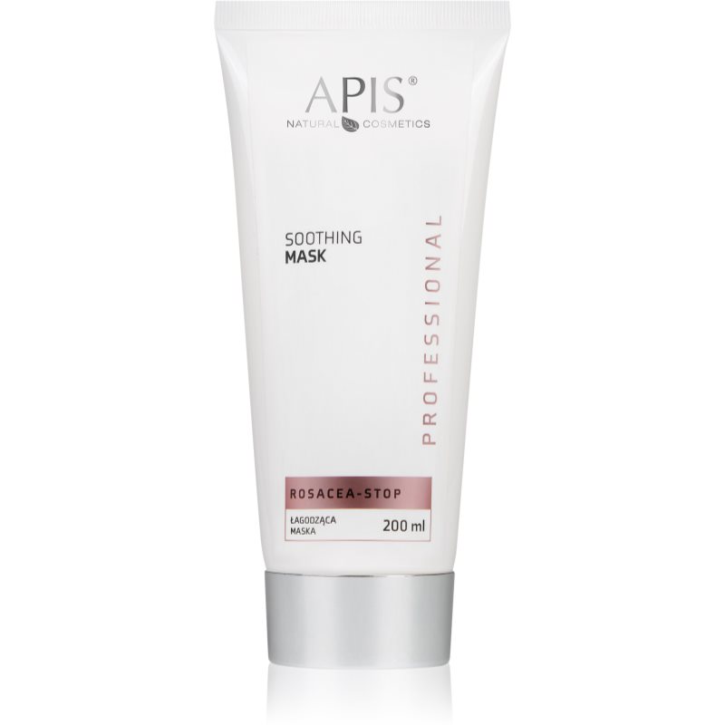 Apis Natural Cosmetics Rosacea-Stop pomirjajoča maska za občutljivo in pordelo kožo 200 ml