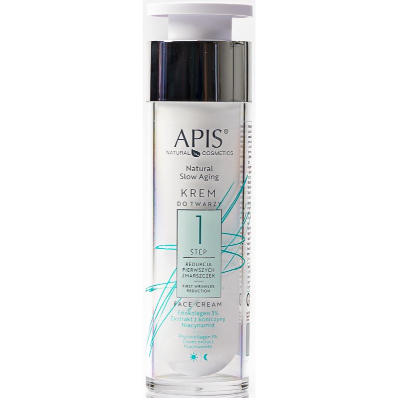 Apis Natural Cosmetics Slow Aging Step 1 moisturising cream for first wrinkles 50 ml

