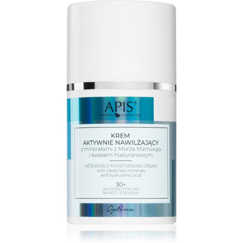 Apis Natural Cosmetics Optima crema puternic hidratanta cu minerale din Marea Moartă 30+ 50 ml