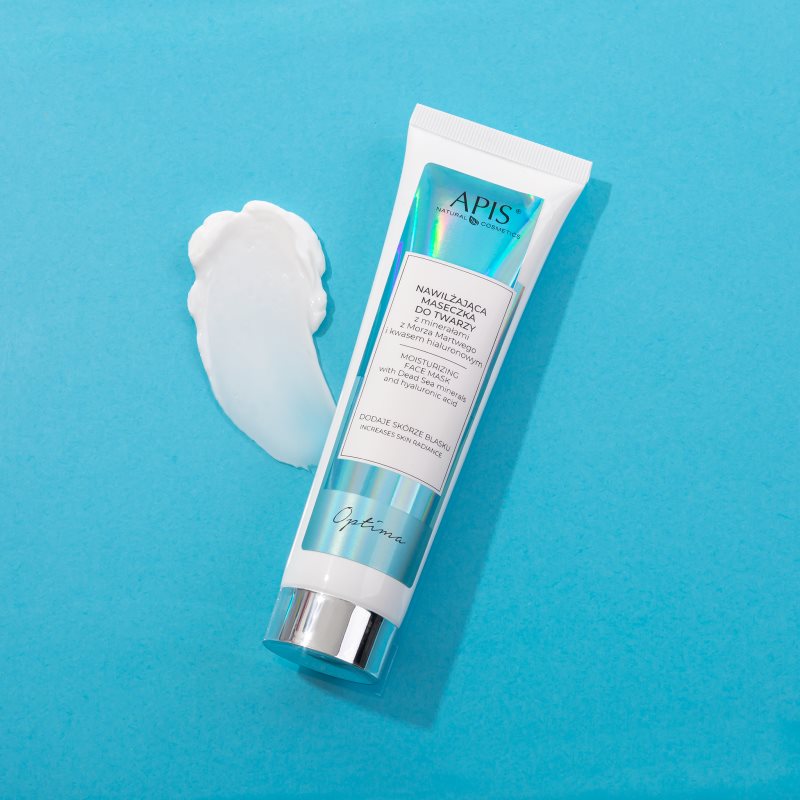Apis Natural Cosmetics Optima feuchtigkeitsspendende Gesichtsmaske mit Mineralien aus dem Toten Meer 100 ml