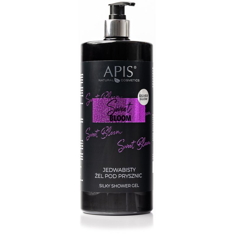 E-shop Apis Natural Cosmetics Sweet Bloom sametový sprchový gel 1000 ml