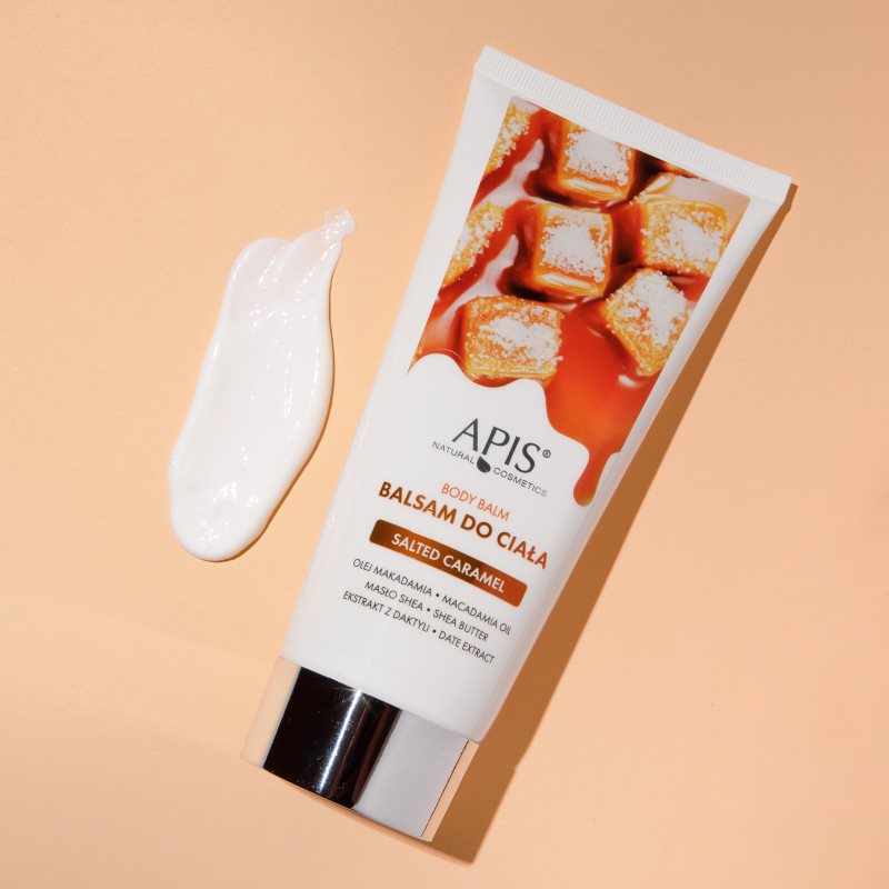 Apis Natural Cosmetics Salted Caramel поживний бальзам для тіла 200 мл