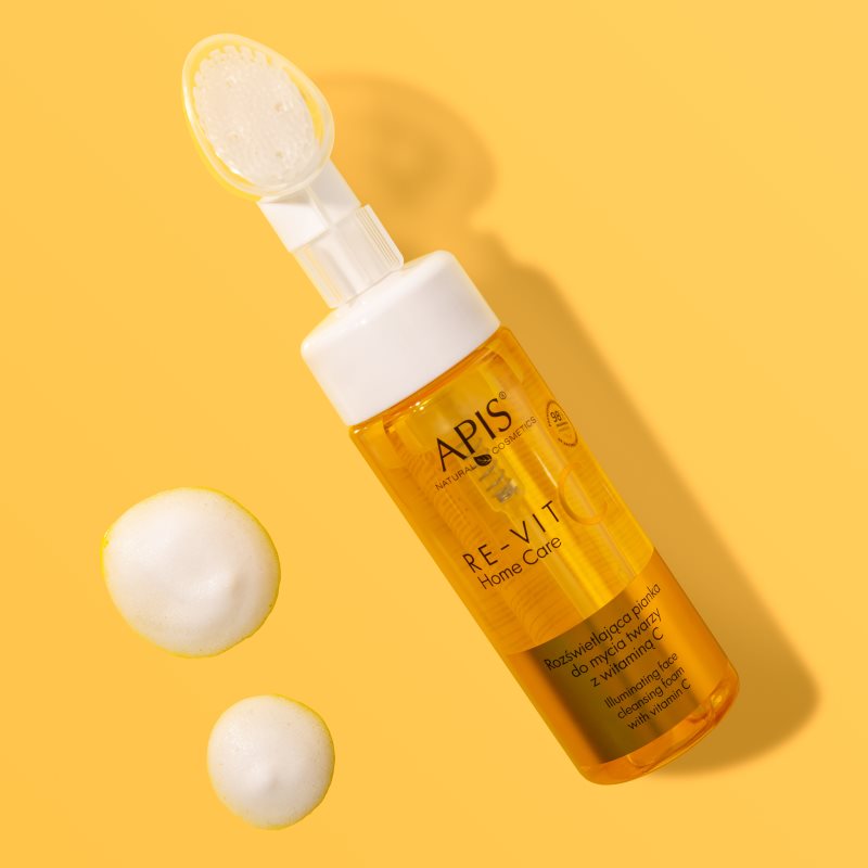 Apis Natural Cosmetics Re-Vit C Home Care Reinigungsschaum mit Vitamin C 150 ml