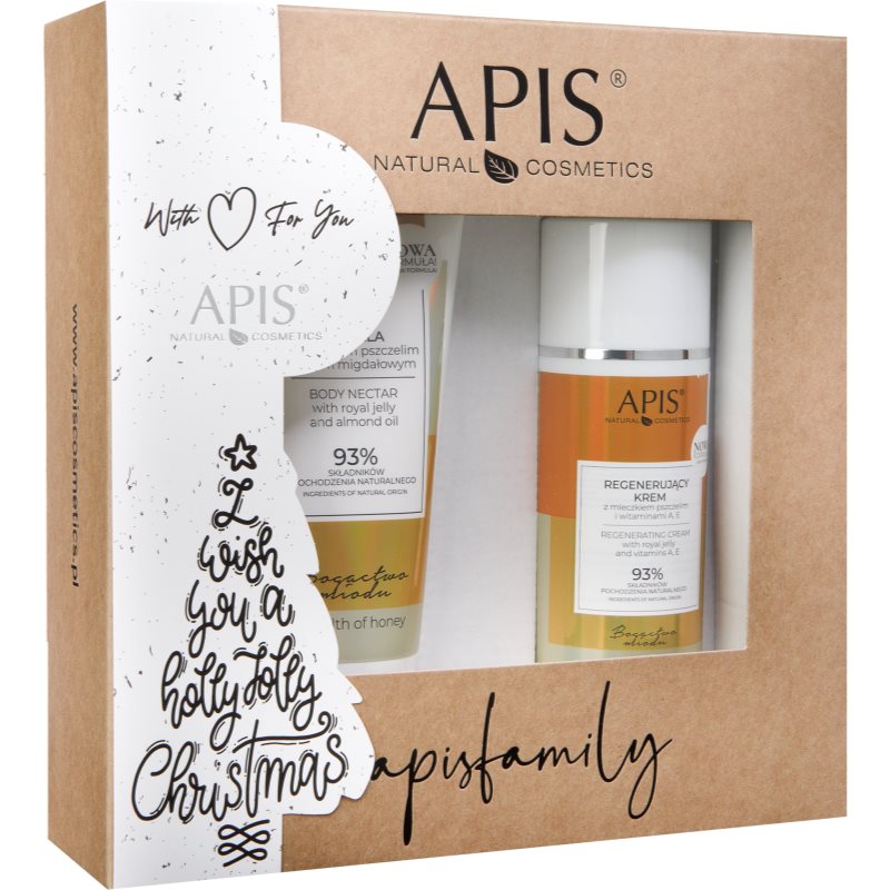 Apis Natural Cosmetics Wealth Of Honey Gift Set For Body And Face