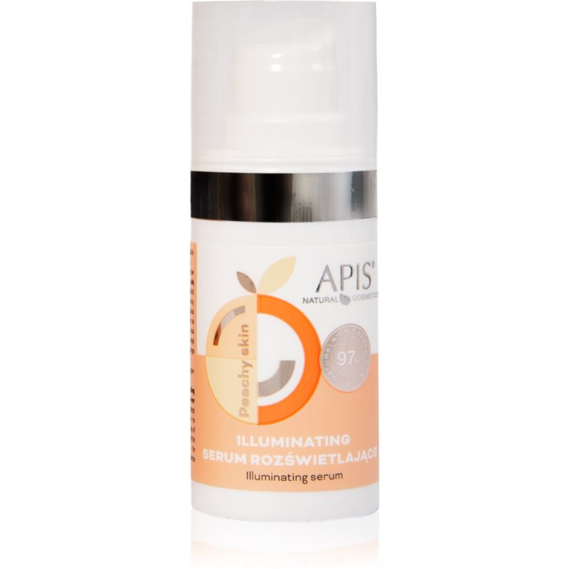 Apis Natural Cosmetics Mulher Peachy Skin Sérum Iluminador Para Rosto 15 Ml