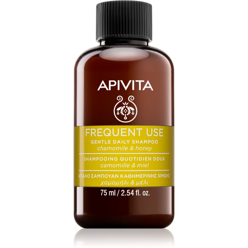 E-shop Apivita Frequent Use Chamomile & Honey šampon pro každodenní mytí vlasů 75 ml