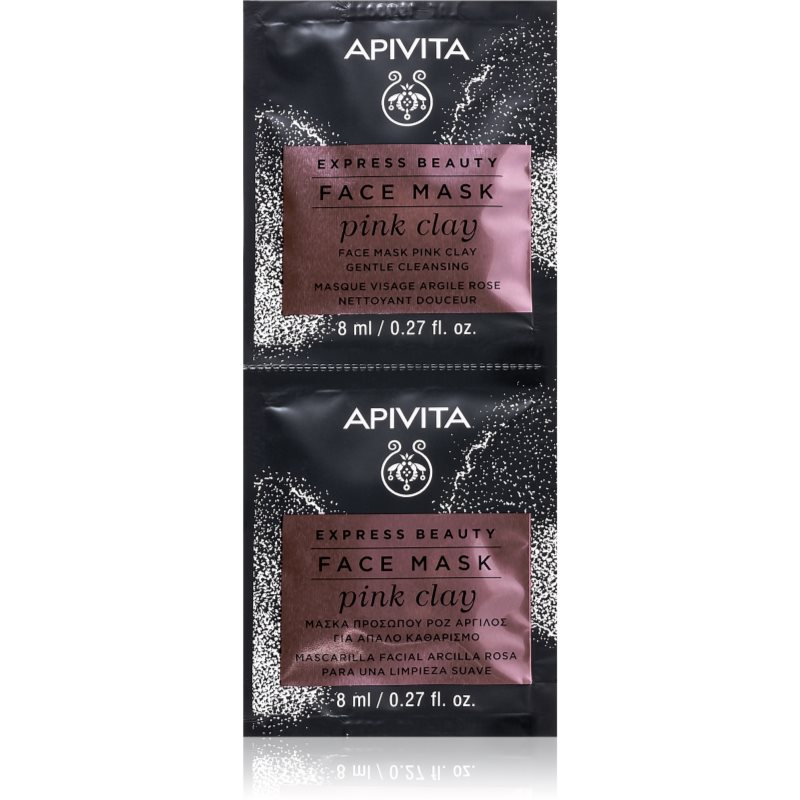 

Apivita Express Beauty Pink Clay очищуюча маска з глиною