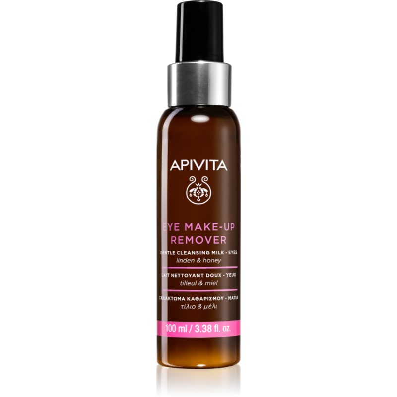Apivita Cleansing Honey & Tilia odličovač očního make-upu 100 ml