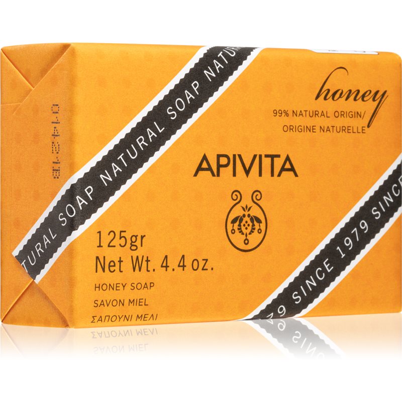 Photos - Soap / Hand Sanitiser APIVITA Natural Soap Honey очисне тверде мило 125 гр 