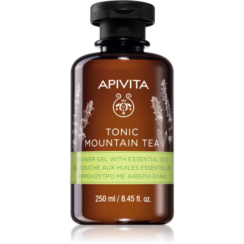 Apivita Tonic Mountain Tea тонізуючий гель для душа 250 мл
