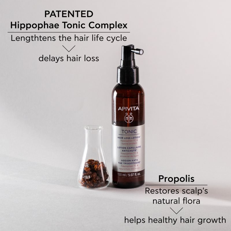 Apivita Hair Loss Lotion Spray Anti-chute 150 Ml