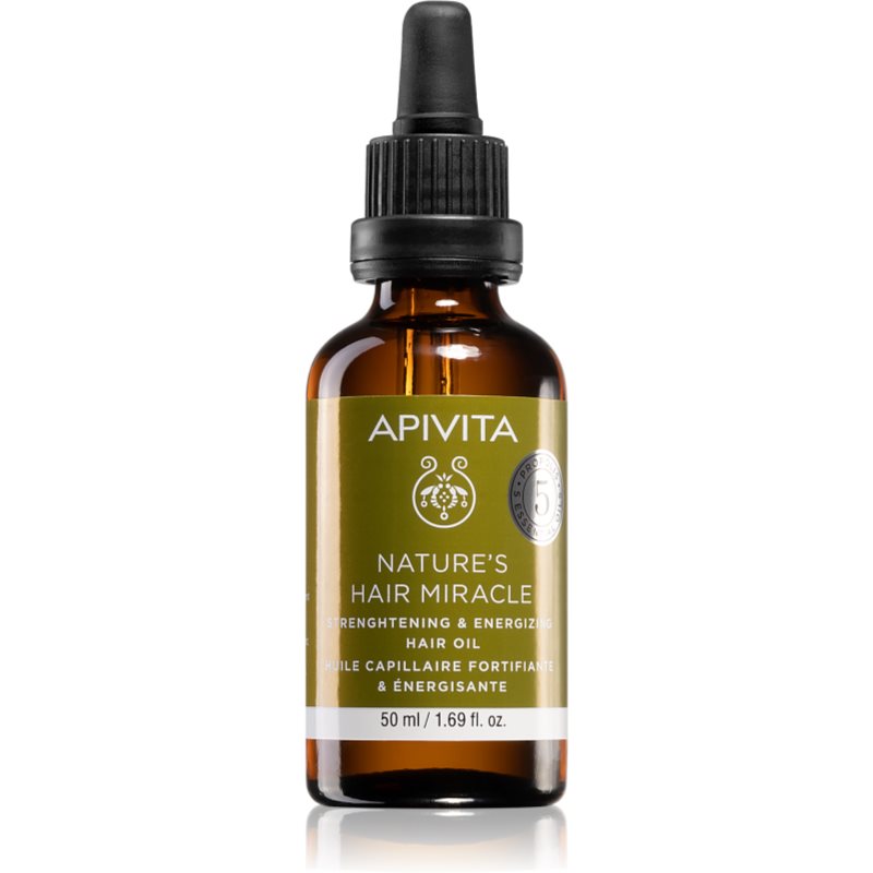 Apivita Holistic Hair Care Nature's Hair Miracle Oil For Hair Strengthening 50 Ml