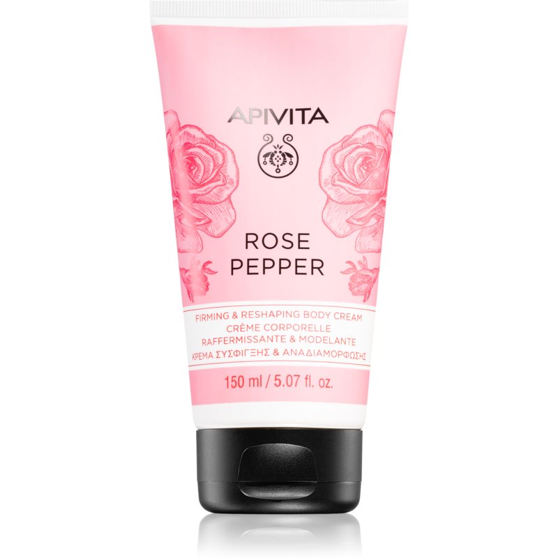 Apivita Rose Pepper моделюючий крем для тіла 150 мл