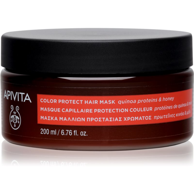 Apivita Color Seal Color Protect Hair Mask Maske für die Haare zum Schutz der Farbe 200 ml