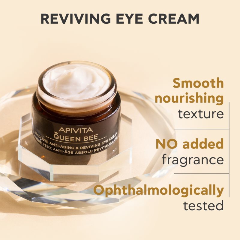 Apivita Queen Bee Eye Cream intenzivní oční krém proti vráskám 15 ml (obrázek 6)