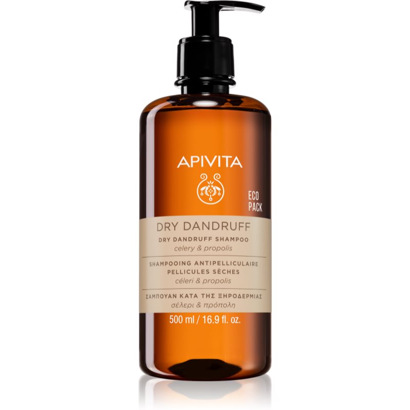 Apivita Dry Dandruff Dry Dandruff Shampoo šampon proti lupům pro suchou pokožku 500x0 ml
