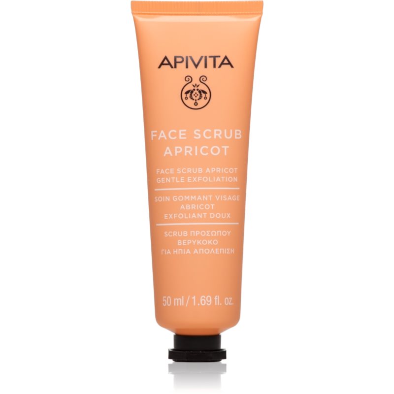 Apivita Face Scrub Apricot gentle scrub 50 ml