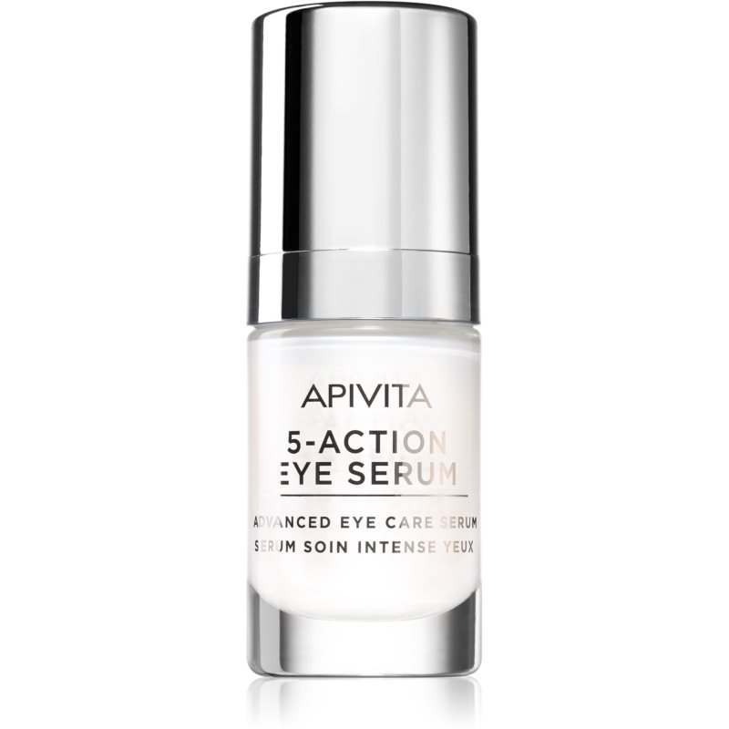 Apivita 5-Action Eye Serum интензивен серум за околоочната област 15 мл.