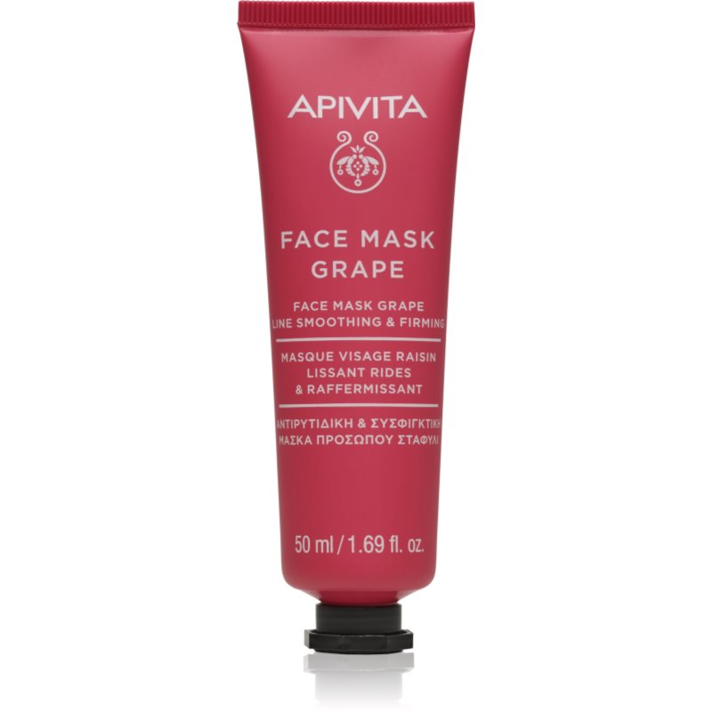 Apivita Face Mask Grape nourishing and firming mask 50 ml