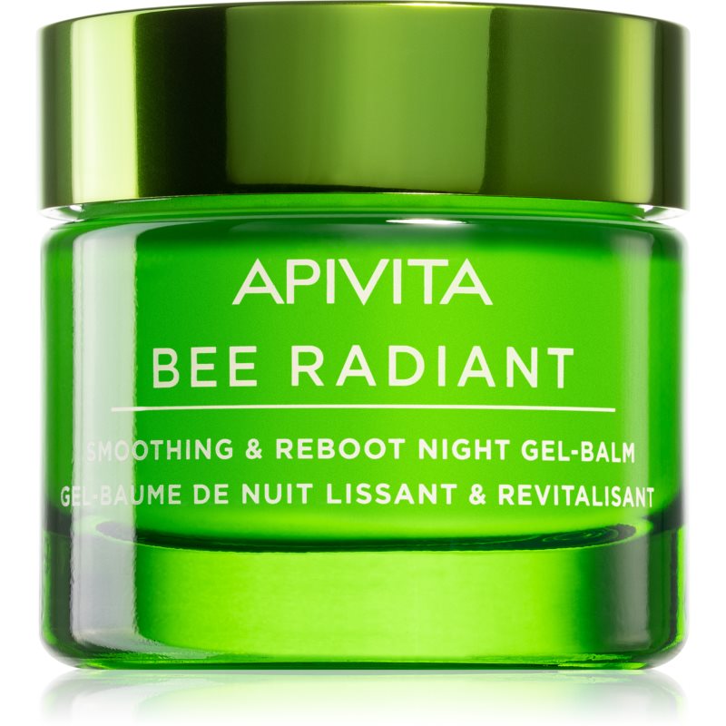 Apivita Bee Radiant нічний розгладжуючий гель-бальзам-детокс 50 мл