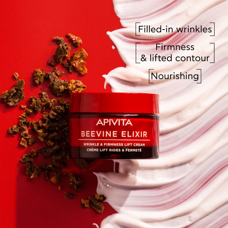 Apivita Beevine Elixir Lifting And Firming Moisturiser To Nourish The Skin And Maintain Its Natural Hydration Rich Texture 50 Ml