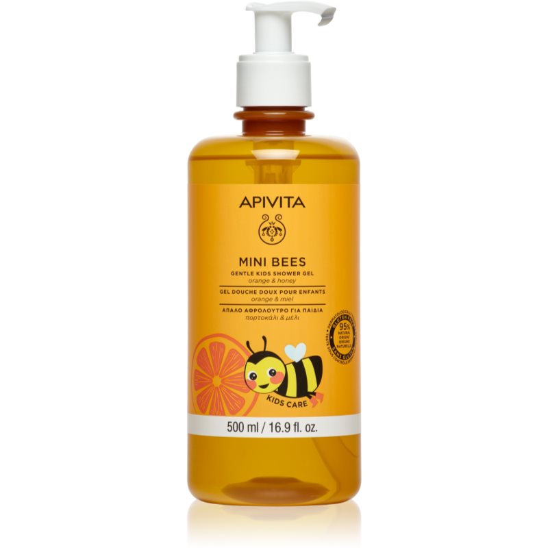 Apivita Kids Mini Bees body and hair shower gel for children 500 ml
