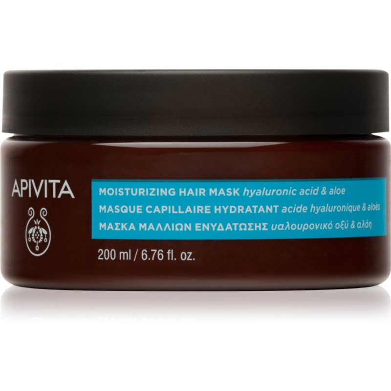 Apivita Hydratation Moisturizing зволожуюча маска для волосся 200 мл
