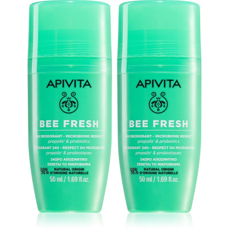Apivita Bee Fresh Duo deodorante roll-on
