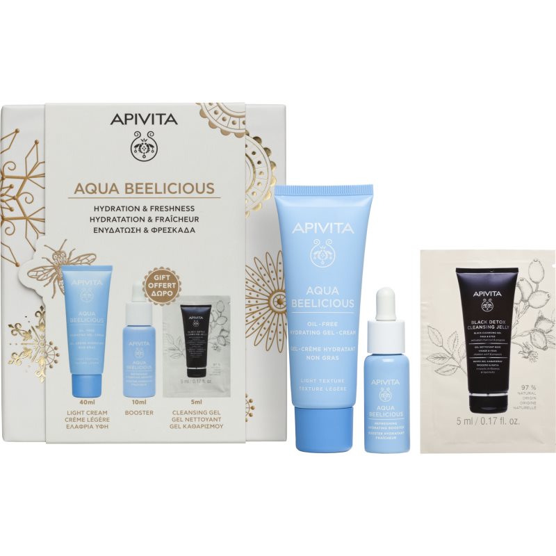 Apivita Aqua Beelicious Hydration & Freshness Set sada pro rozjasnění a hydrataci