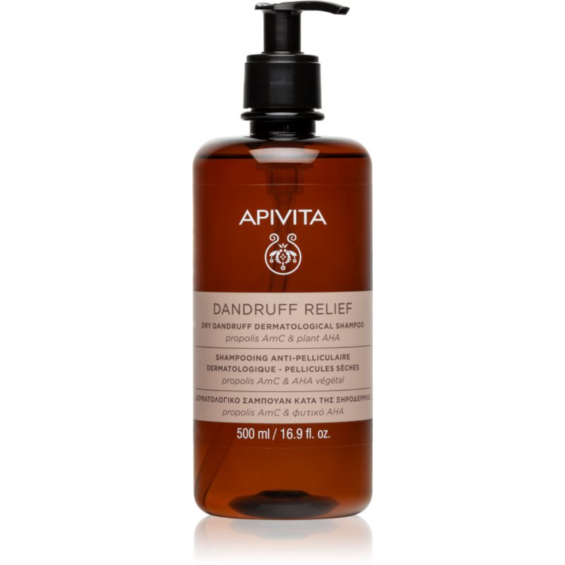 Apivita Dandruff Relief Dry Dandruff Dermatological Shampoo anti-dandruff shampoo for dry and itchy scalp 250 ml