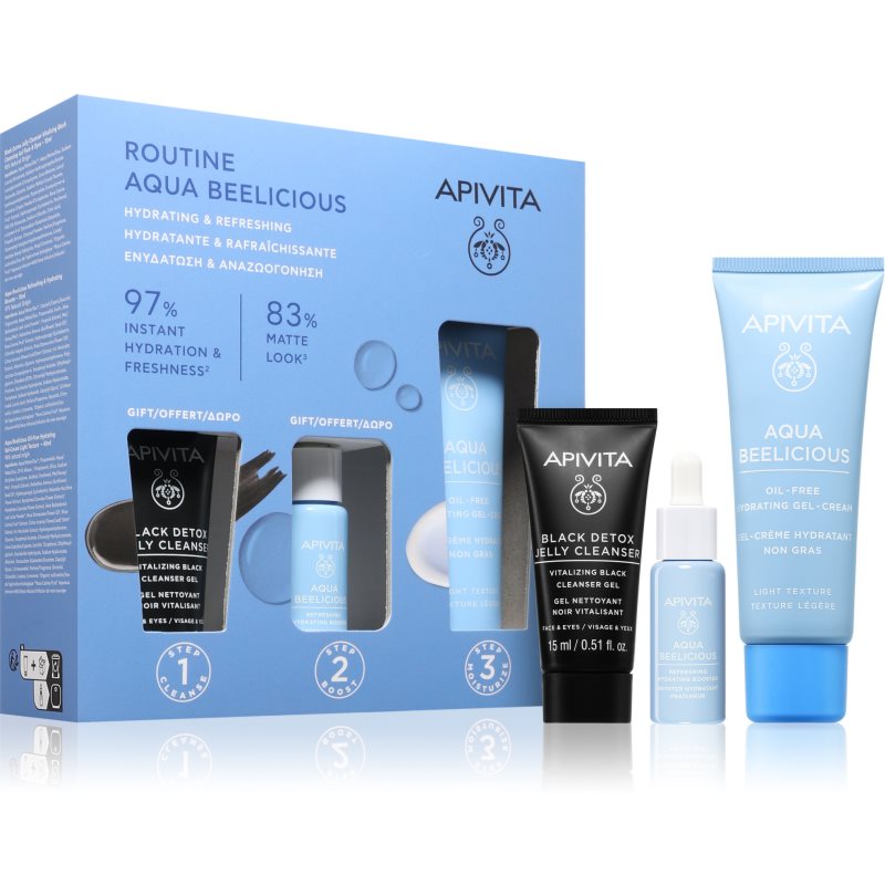 Apivita Aqua Beelicious Hydrating & Refreshing Routine Set комплект за интензивна хидратация