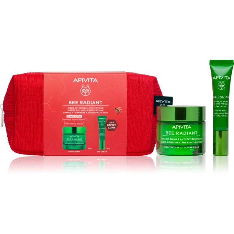 Apivita Bee Radiant Set sada pro rozjasnění a vyhlazení pleti