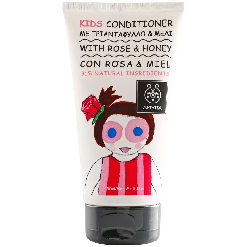 

Apivita Kids Rose & Honey кондиціонер для волосся для дітей