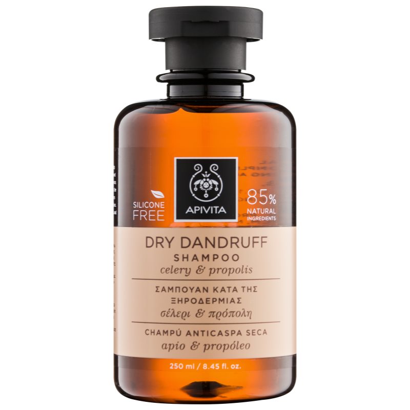 Apivita Holistic Hair Care Celery & Propolis šampon proti prhljaju 250 ml