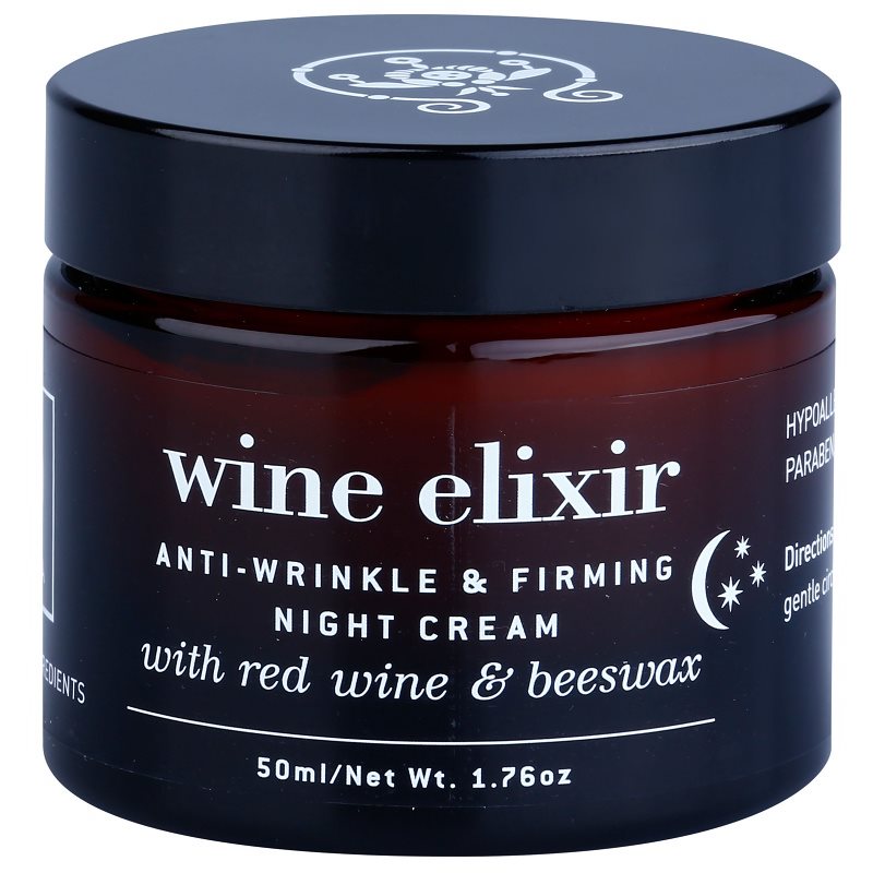 

Apivita Wine Elixir Red Wine & Beeswax нічний крем проти зморшок