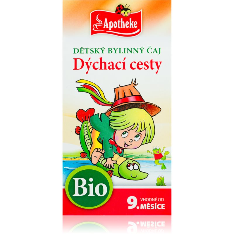Apotheke BIO Detský bylinný čaj bylinný čaj na podporu zdravia dýchacích ciest 20x1,5 g kúpite na Notino.sk