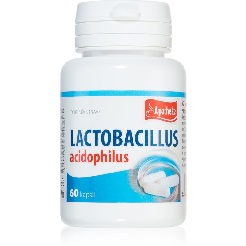 Apotheke Lactobacillus acidophilus kapsle pro podporu zažívání 60 cps